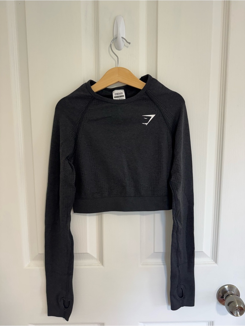 Gymshark Vital Seamless Cropped Long-Sleeve Top